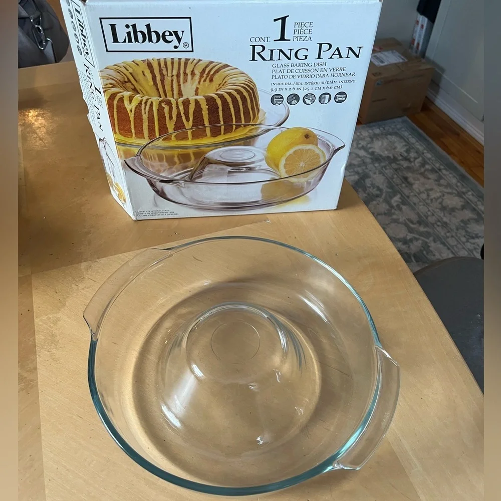 Libbey Clear Glass Baking Ring